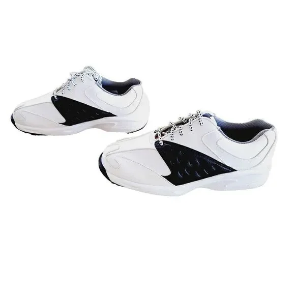 Footjoy Junior Golf Shoe Style 45087 Black / White Size 4 New with tags - Picture 6 of 10